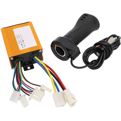 36V 500W Geborstelde Controller en Gashendel Sterke Warmteafvoer Motorsnelheidsregelaar voor