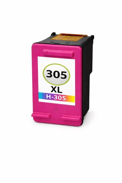 305XL Kleur - Huismerk inktcartridge compatible met HP DeskJet 2710 / DeskJet 2720 / DeskJet 2721 / DeskJet 2722 / DeskJet 2723 / DeskJet 2724 / DeskJet Plus 4110 / DeskJet Plus 4120 / DeskJet Plus 4122 / DeskJet Plus 4130