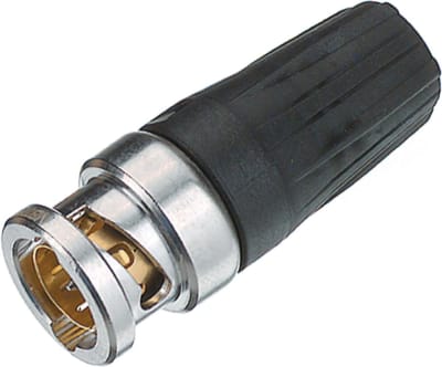 Neutrik NBNC75BFG7 BNC-stekker 0,6/2,8 AF - BNC stekker en -bus