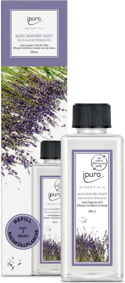 Ipuro Geurdiffuser Navulling Lavender Touch 200ml