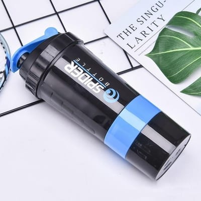 Shaker-flessen voor eiwitmixen - 28oz Protein Shaker-fles - Blank Speciaal ontworpen Easy Grip Drink Shaker Cup voor gemakkelijk