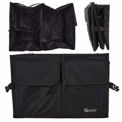 GEKO Organizer voor autokofferbak - Compartimenten - Duurzaam - Eenvoudige installatie - Ergonomische handgrepen