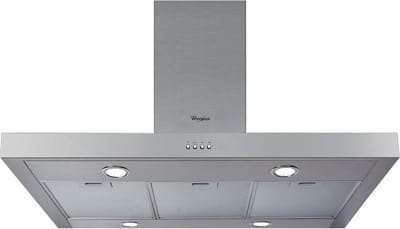 Whirlpool WIB93LMX - Afzuigkap - Eilandschouw - RVS