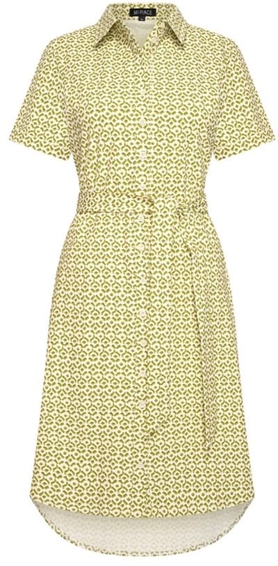MI PIACE - Travel Jurk Mimimal Print 202079 Sweet Pea - Maat : XL