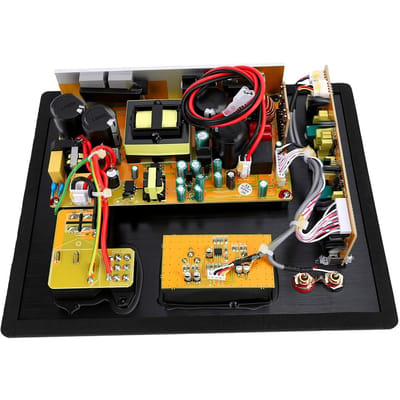 Carte Amplificateur Subwoofer HiFi 350W Classe D Amplificateur de Puissance Haute Performance Module pour Home Cinéma 5.1 7.1 avec AV XLR