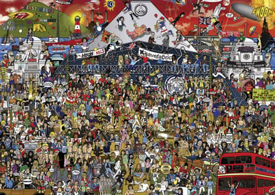 Heye legpuzzel British Music History 2000 stukjes