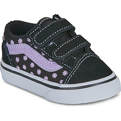 Vans  Lage Sneakers Old Skool V FLORAL EMBROIDERY PURPLE