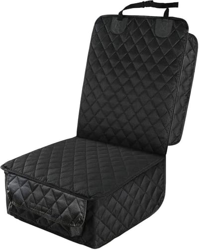 BOTC Autostoel Beschermer - Organizer voor Kinderen - Autostoel Beschermer Antislip - Zwart