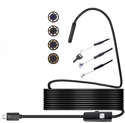 Endoscoop Inspectiecamera Android & PC – endoscoop inspectie camera – 5M Kabel – 6 LED – 37073