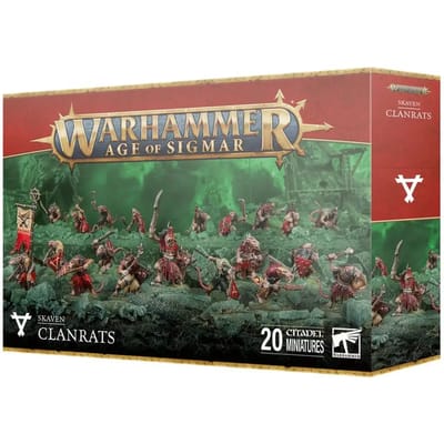 Bordspellen Games Workshop Warhammer AoS - Skaven Guerriers des Clans