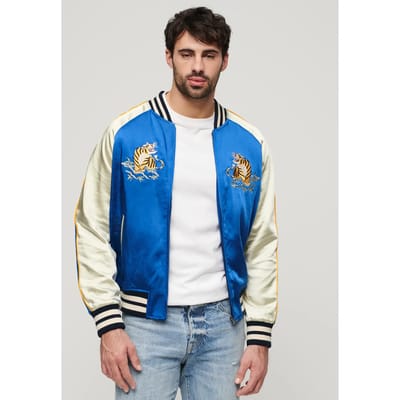 Superdry - Sukajan bomberjack met borduursel - Heren - Buitenjassen
