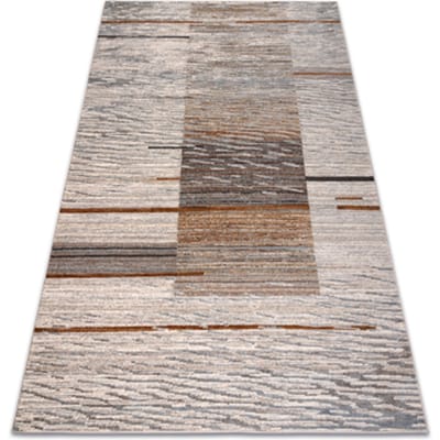 Kleden Rugsx Wollen tapijt NAIN Strepen 1282/51655 grijs / 80x150 cm