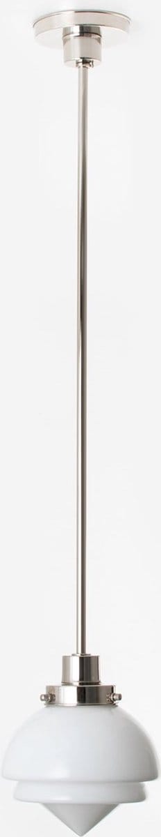 Hanglamp Small Pointy 20's Nikkel - Art Deco Trade