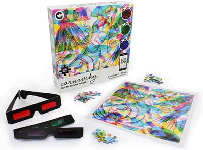 500 Stuks Puzzel Oceaan Thema met 3D Kijkglazen - Veranderende Afbeeldingen