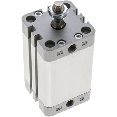 ISO 21287 Compacte Dubbelwerkende Cilinder 40-50mm - Magnetisch - Mannelijke Stang