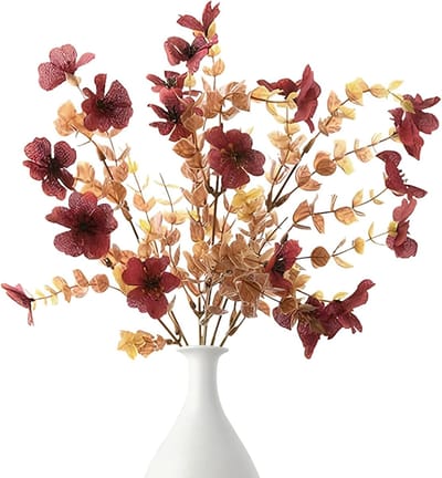 Gedroogde Bloemen - Decoratie Arrangementen - Huisfeest Bruiloft - Realistisch Ontwerp - 31 x 16 cm - Stijl B