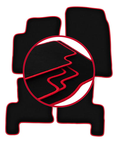 CARLUX-RED automatten voor: Suzuki Grand Vitara XL7 SUV (2002-2005)