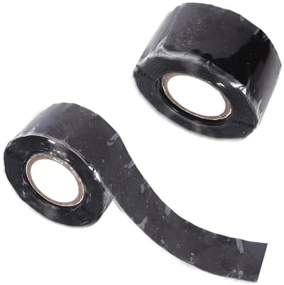 Zelfklevende Siliconestriptape - 2 Rollen Isolatieband voor Hittebestendige Reparaties, Waterdichte Seal en Duurzaam Gebruik, 2.5 mm x 3 m