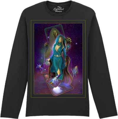 Tarot Magic The Coloured House Longsleeve T-shirt XXL