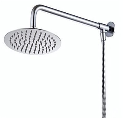 Dailygoody - Luxe Regen Douchekop - Douchekop 25 cm - Modern Design - Hoogglans Afwerking - Eenvoudig te Installeren - Geschikt voor Badkamer - Rond