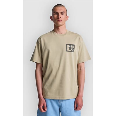 RVCA Face To Face T-Shirt bruin