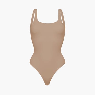 cfab - Lage rug - Body-Beige-XS - Corrigerende Body - Naadlos - corrigerend ondergoed dames