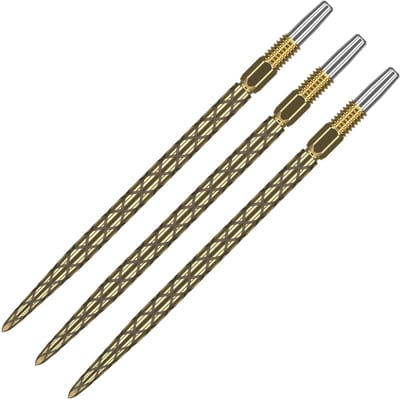 Target Darts Diamond Pro Swiss Point Dartpunten 30mm Goud - Stalen Dart Tips met Laser Etching - Verwisselbare Punten met Swiss Point Technologie - Set van 3 Stuks