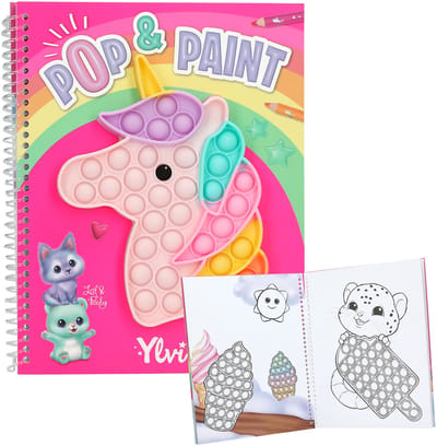 Depesche - Ylvi Pop & Paint kleurboek