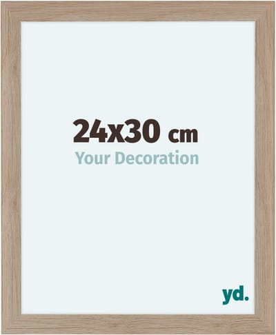 Your Decoration - Fotolijst 24x30 cm - MDF - Eiken Licht - Como