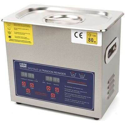 HBM 3,2 Liter Professionele Ultrasoon Reiniger 120 Watt.