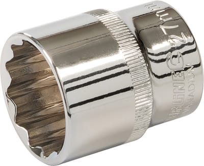 Silverline Metrische zeskantdop - 1/2 - 27 mm