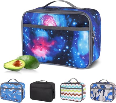 Isolerende Lunchtas voor Kinderen en Volwassenen, Draagbare Lekvrije Koeltas voor Werk, School, Picknick en Kamperen, Ideaal voor Maaltijden en Dranken