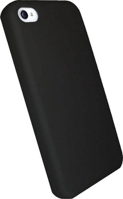 Bigben iPhone 5 Siliconen Case Hoesje + Screen Protector - Zwart