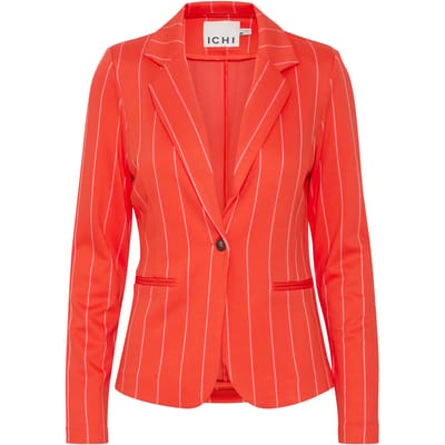 Ichi Blazer Ihruti Bl 10 20118125 171664 Poppy Red Dames Maat - M