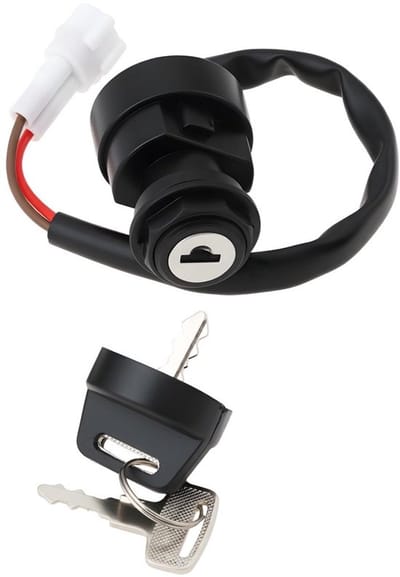 Dailygoods- Ontstekingsslot Duurzaam - Compatibel met Yamaha YFM 250/350/660/700 Raptor - 2 Sleutels - Eenvoudige Installatie - Veilige Ontstekingsactivering - Contactslot
