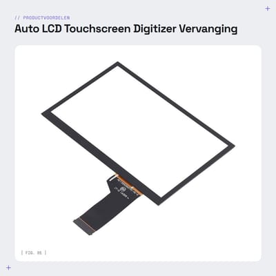 Dailygoods- Touchscreen Vervanging Perfecte Pasvorm - LCD Digitizer - Acryl Materiaal - Eenvoudige Installatie - Hoge Kwaliteit - Nauwkeurige Productie - Display
