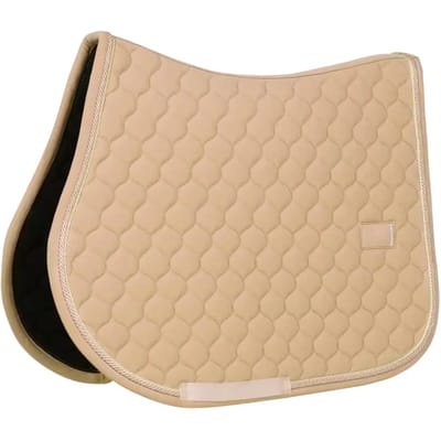 Kentucky Horsewear - Zadeldoek onion quilt rubber logo jumping beige