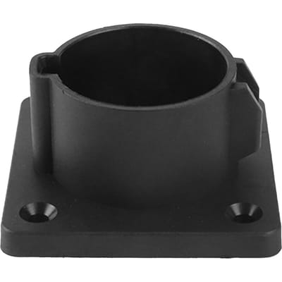 EV-laderhouder voor J1772 Elektrische Voertuig EV Auto Wandmontage Pistoolkop Socket Connector Holster zwart