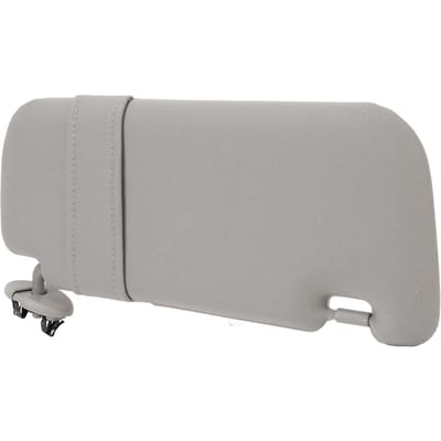 Zonneklep Stof Grijs Zonwerende Klep Spiegel met Make-up Spiegel Vervanging voor Toyota Corolla 2007 tot 2013 Links gray
