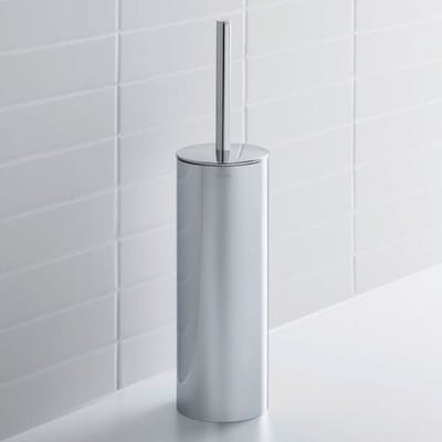 Duravit D-Code - Vrijstaande closetborstelgarnituur, chroom 0099281000