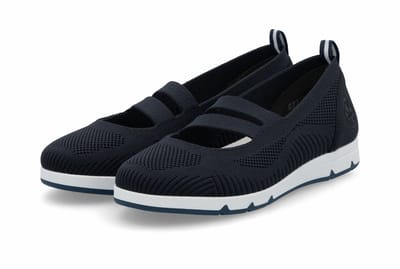 Rieker dames ballerina schoenen L3053-14 Blauw
