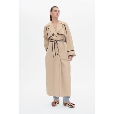Baum und Pferdgarten Deona Coat Travertine Größe: 34 | Trench Coats Outlet | Damen