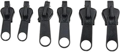 Rits Reparatie Set - Rits Onderdelen - Kleding Repareren - Universele Maten - 6 Delig - Meerkleurig