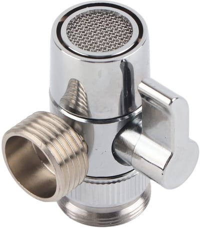 Dailygoods - Water Kraan Adapter - Kraansplitter - Messing - Slang Adapter - Duurzaam - Geschikt voor Badkamer en Keuken - M24