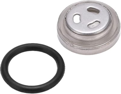 Motorfiets Kijkglas, Voor- en Achteruitkijkspiegel met Rubberafdichting Vervanging voor Dirtbike en Motorfiets (12mm)
