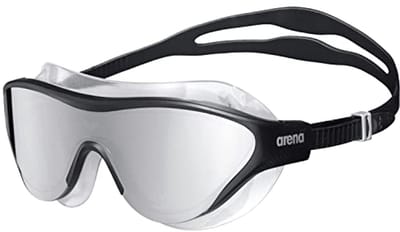 Zwemgoggles met Spiegellens voor Mannen en Vrouwen - Zilver/Zwart