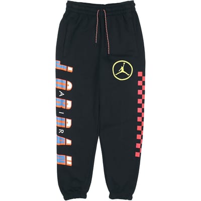Pantalon de survêtement décontracté Jordan à grand logo, doublé polaire, en tissu brossé tricoté 3XL gray