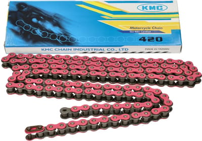 Ketting KMC 420 1/4 lengte 136 schakels roze