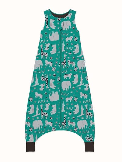 SuperLove Merino Toddler Slaapzak - All Season - On Safari Large (92-110 cm)