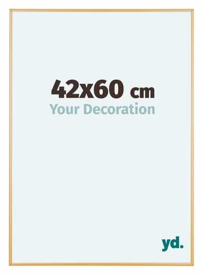 Your Decoration - Fotolijst 42x60 cm - Aluminium - Goud Vintage - Kent